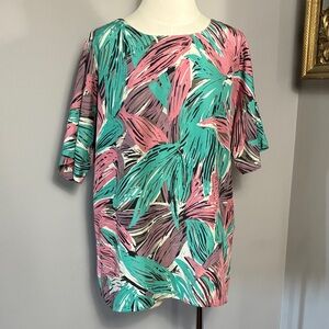 Campus Casuals of California VINTAGE Large Blouse Shirt 80s